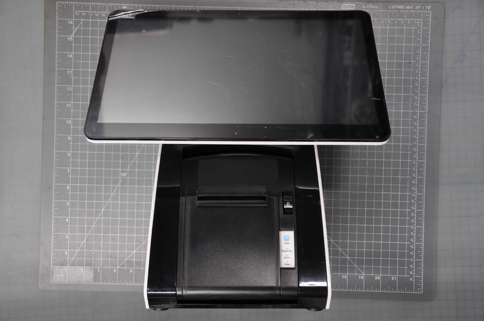 ALL-IN-ONE TOUCH POS3568, 2+32, 15.6+10.1LCD, BATTERY, 2D USED RA26AOXPOS