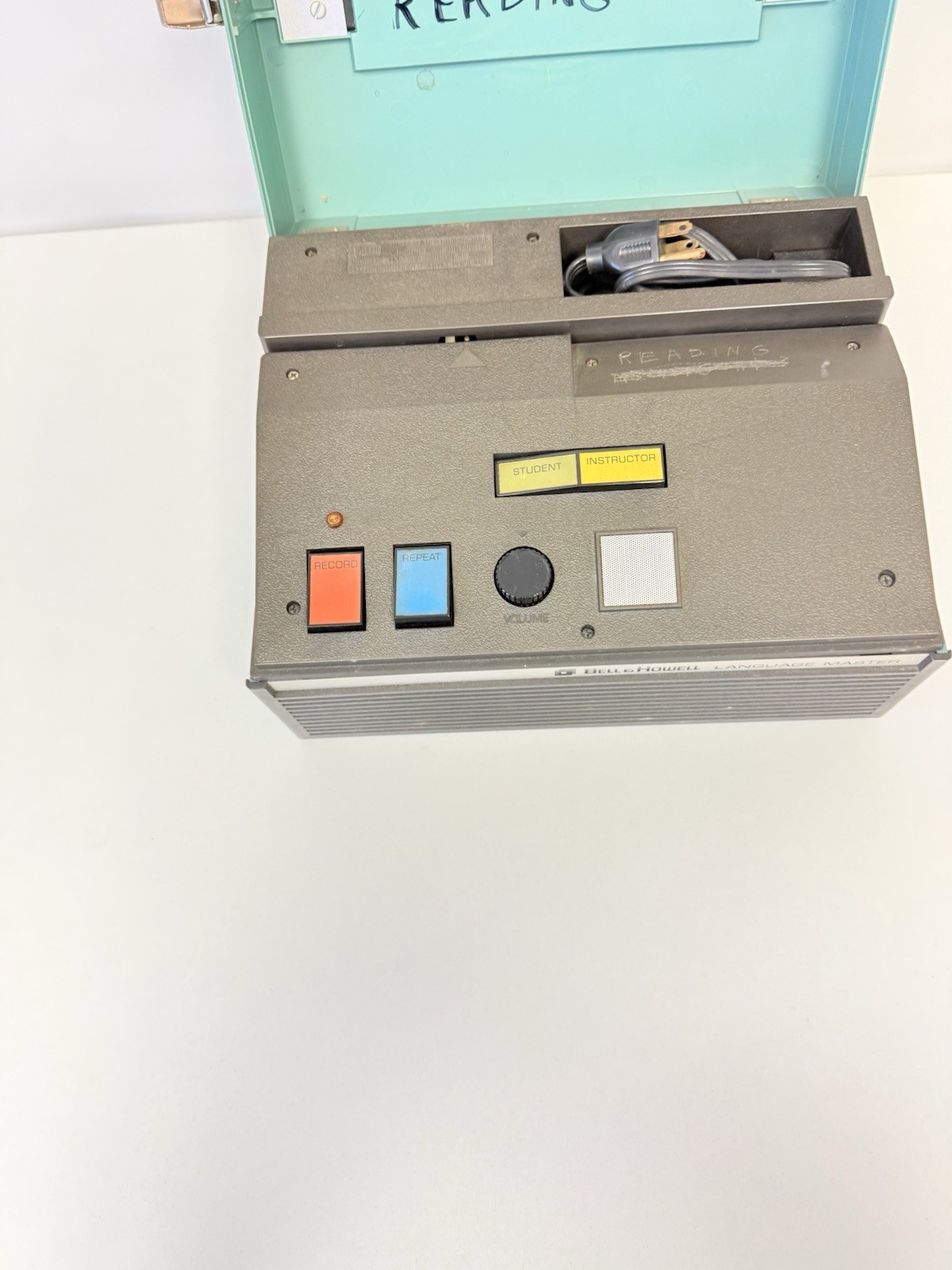 Vintage Bell & Howell 1757B Language Master Dual Speed Tested