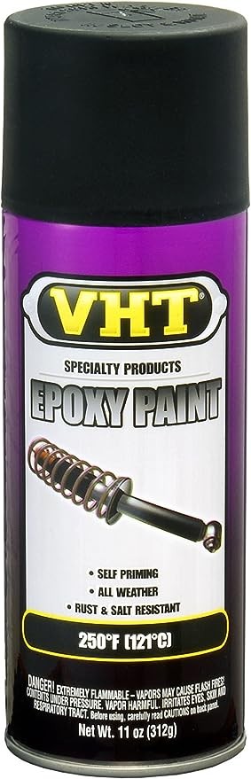 Dupli-Color VHT 11oz Satin Black Epoxy All Weather Paint (SP652)