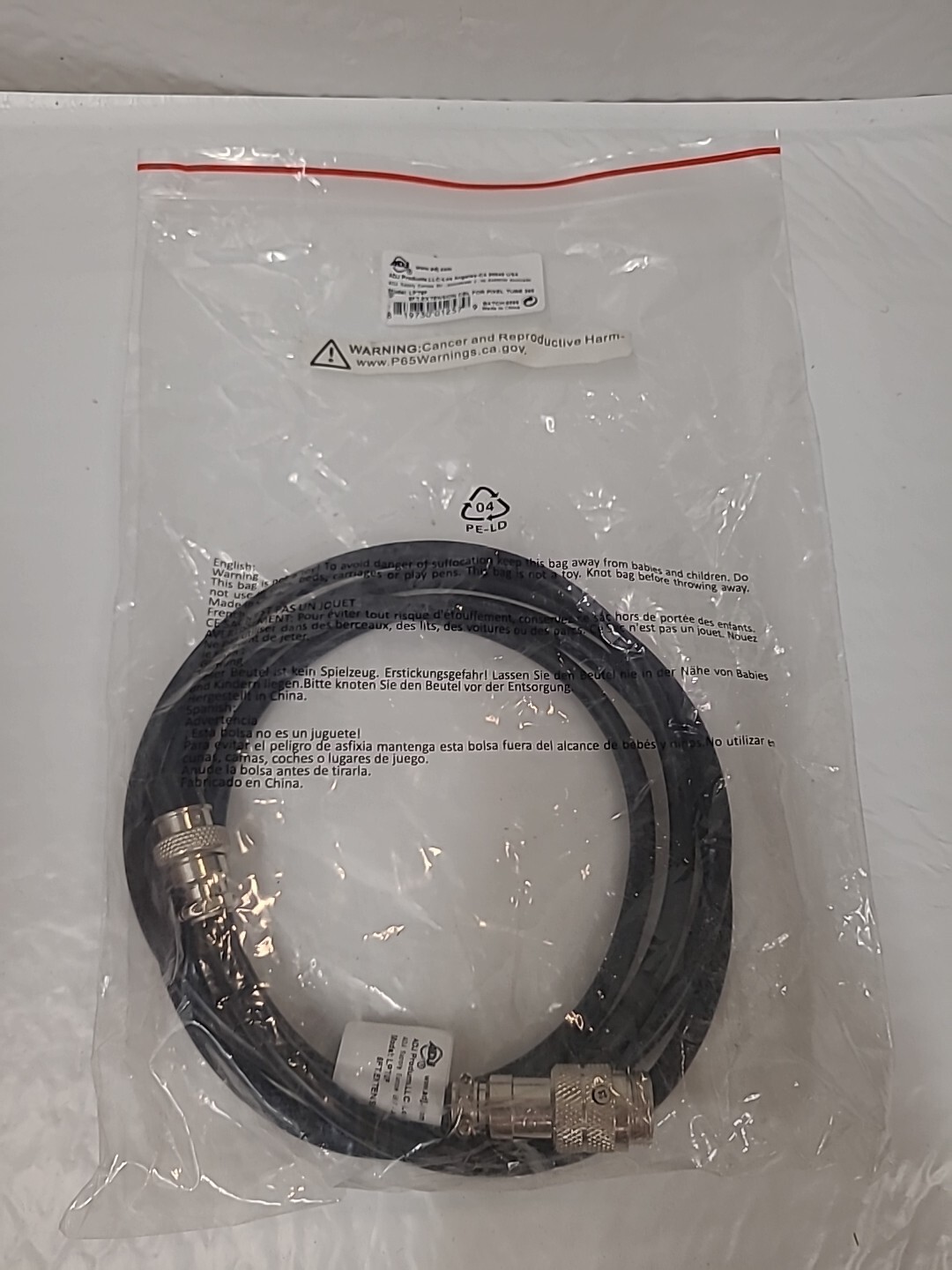 ADJ LPT 6F Extension Cable for LED Pixel Tube 360