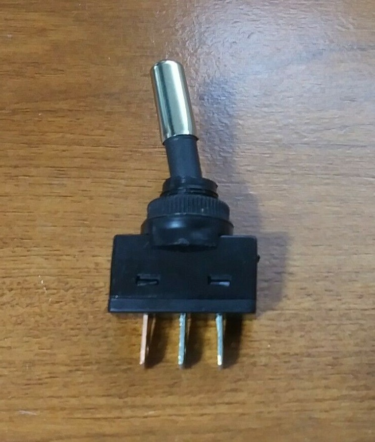 BBT Heavy Duty Lighted Green LED 12 volt DC 20 amp Toggle Switch