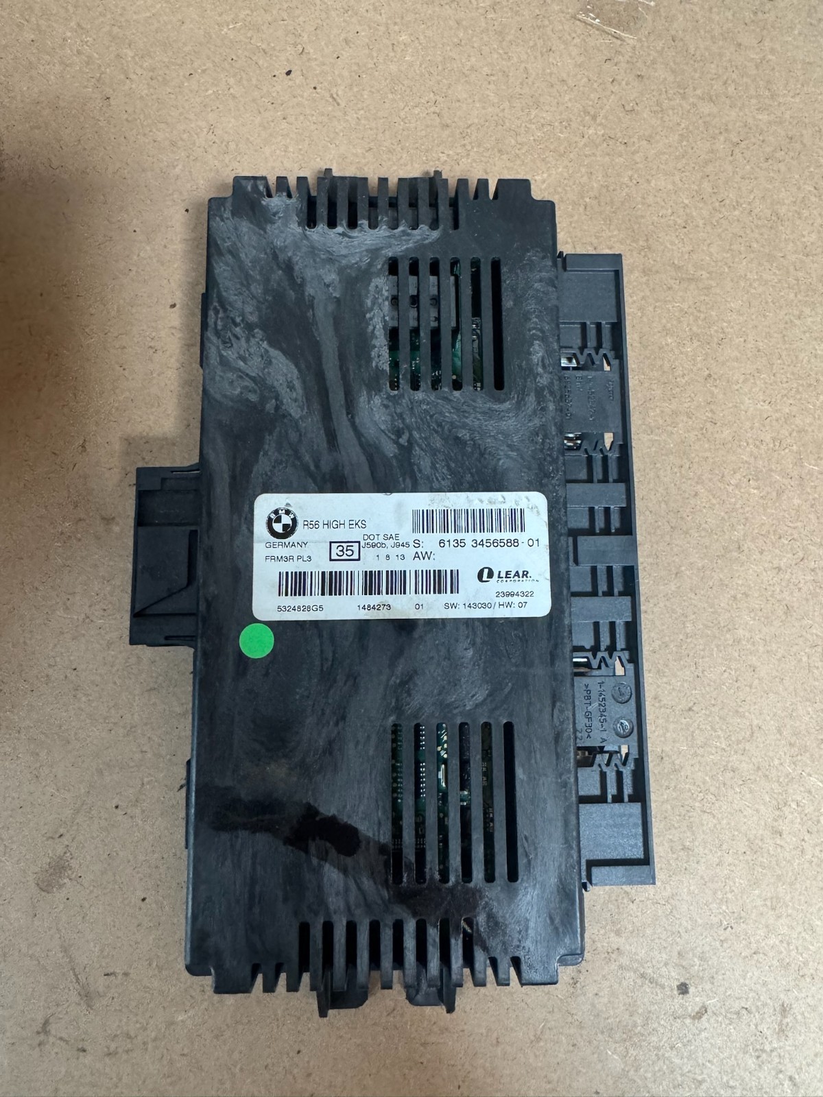 MINI R60 r2010-2014 LCI High EKS 35 FRM3R Body Control Module Unit 6135 3456588