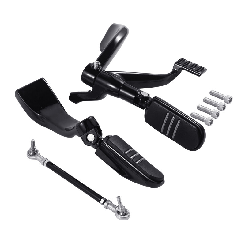 Mid Control Kit FootPeg Fit For Harley Sportster XL 883 1200 2004-2013 TCMT