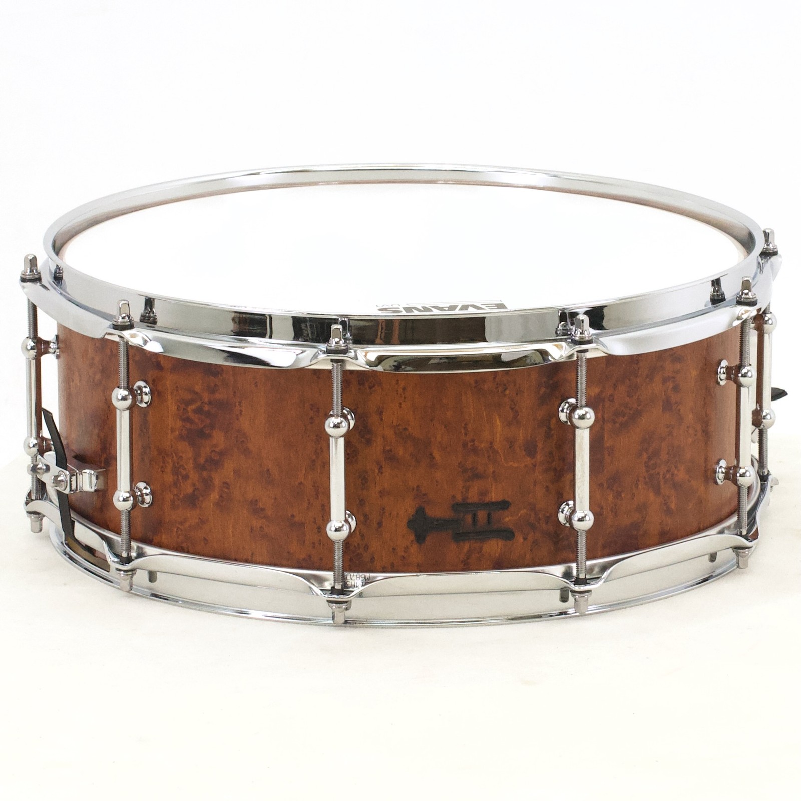 TreeHouse Custom Drums 5½x14 Solid Stave Head Birdseye Maple Snare Drum