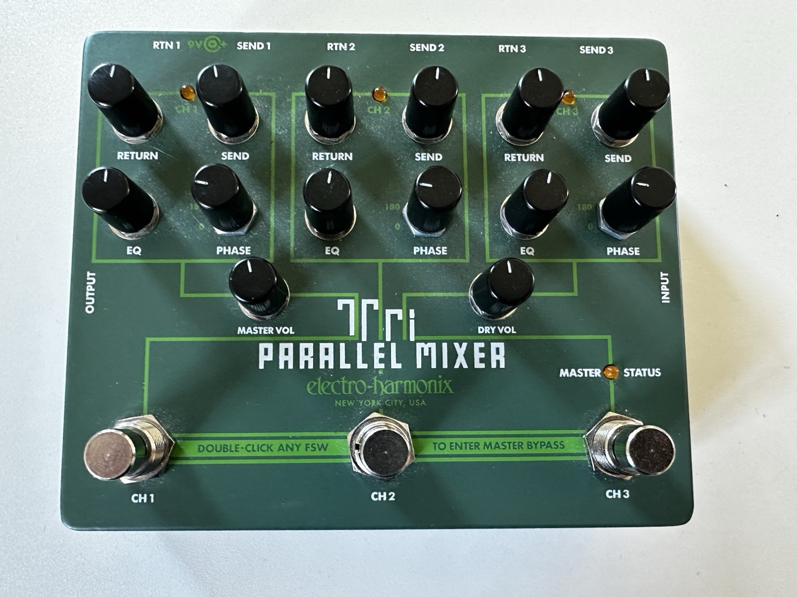 ElectroHarmonix Tri Parallel Mixer Pedal