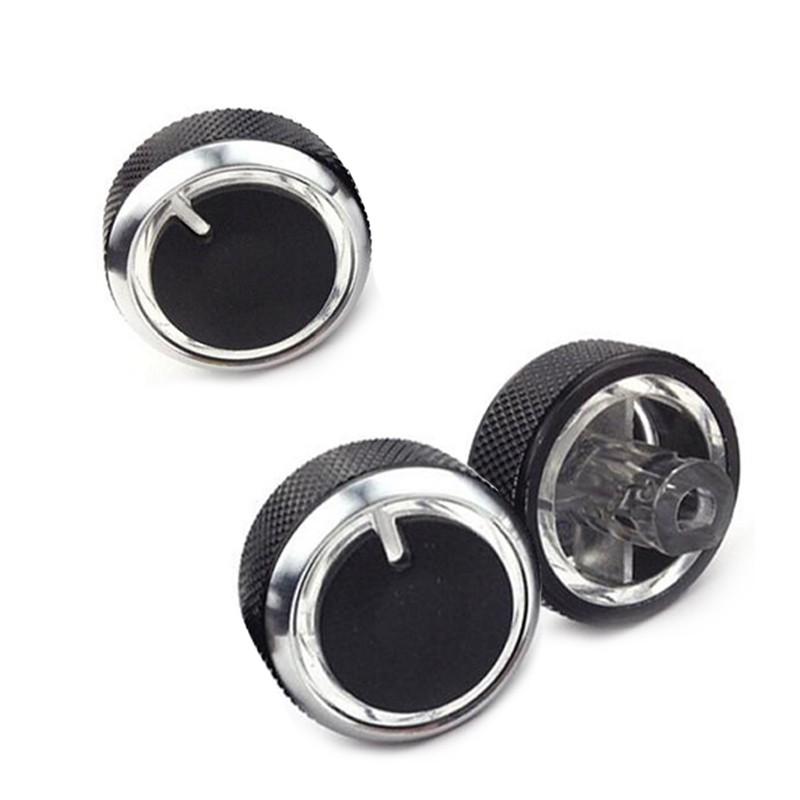3Pcs Aluminum Surround Climate Control Button Cover for Spark/QQ3/QQ6(1998-2005)