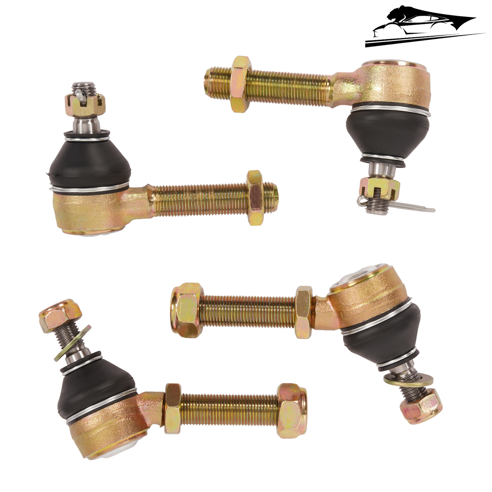 4x Front A Arm Ball Joints Colored Zinc For Honda TRX250R TRX400EX All Years