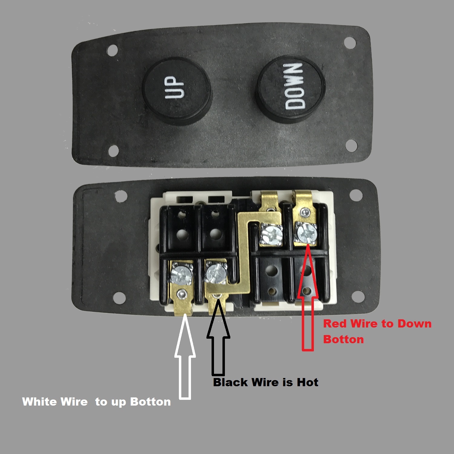 Chief Frame machine Up & Down pendant Switch - Compare to Chief 605018