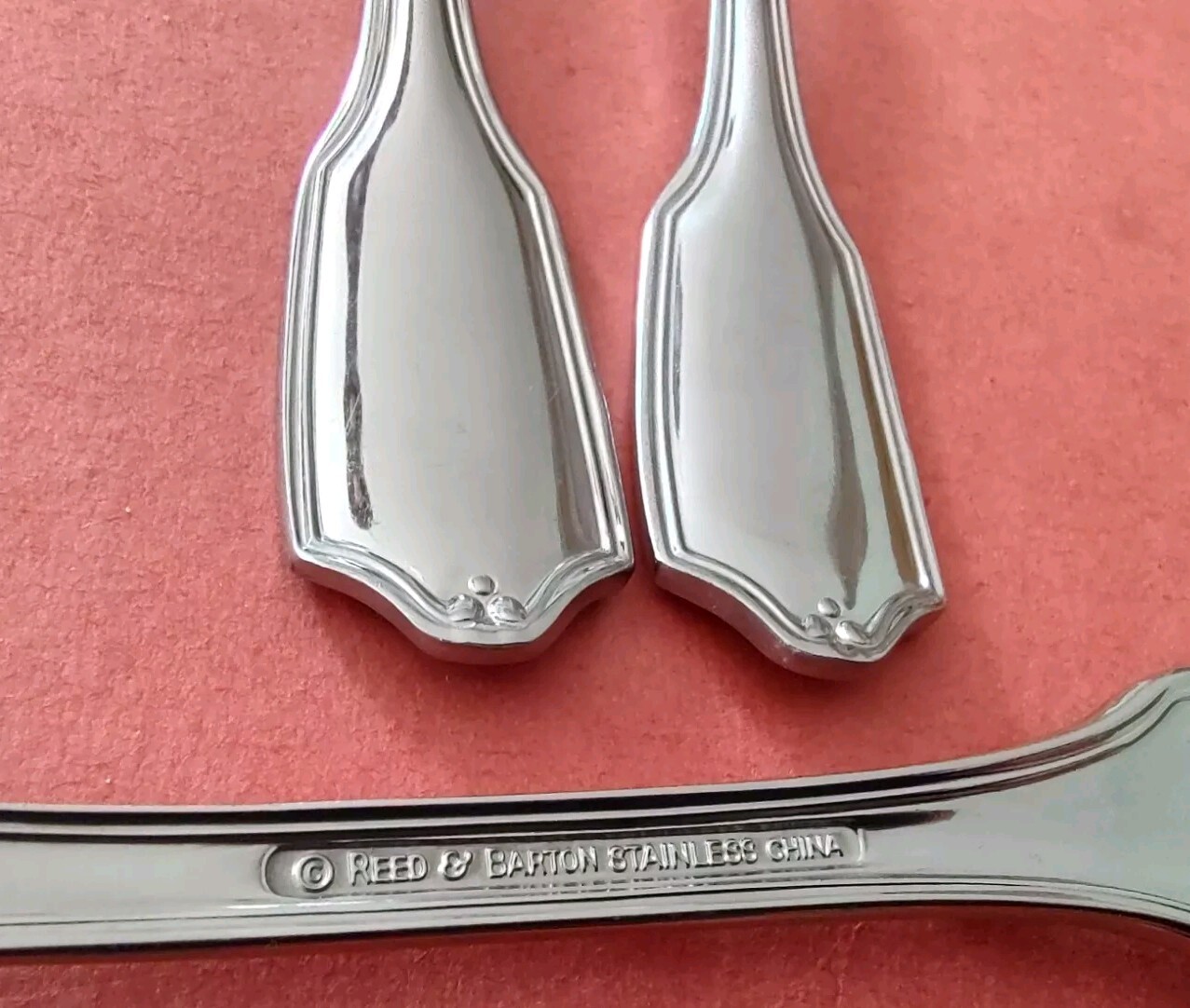 5pc Reed & Barton NELSON Serving Fork Spoons Sugar Butter Knife Stainless