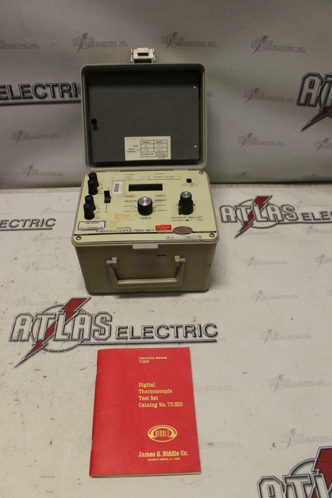 BIDDLE INSTRUMENTS 72-320-004 Digital Thermocouple Test Set