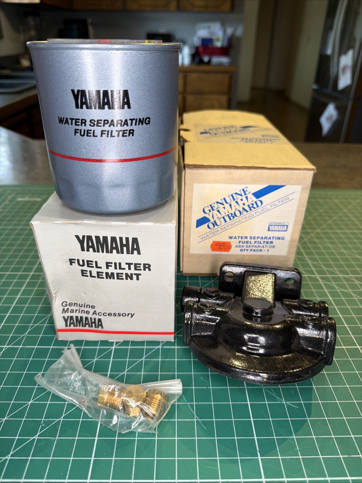 New OEM Yamaha ABB-SEPAR-AT-OR Water Separating Fuel Filter Kit NOS