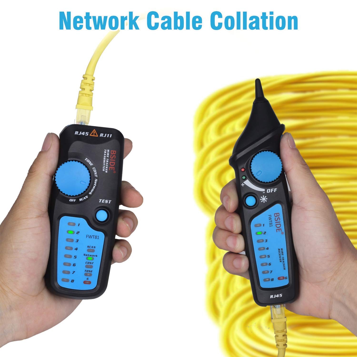 Compact Wire Finder Tool with Super Anti-Interference - Includes Carrying Case