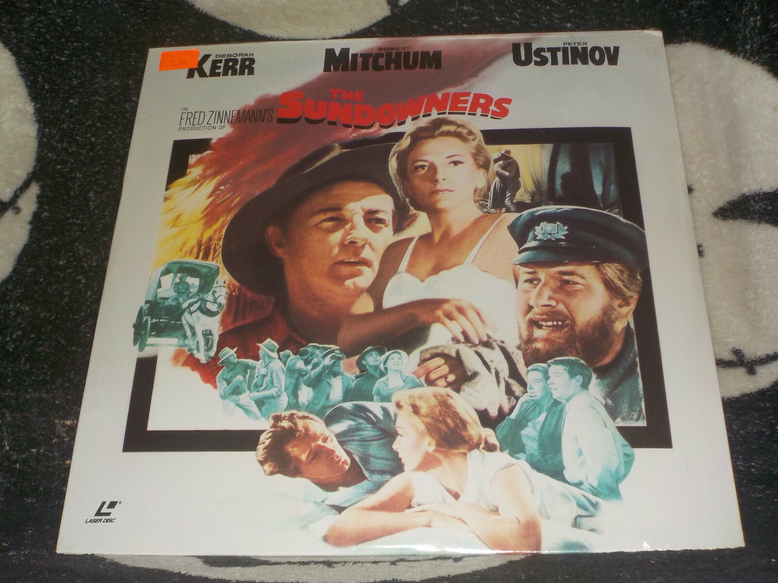 The Sundowners NEW SEALED Laserdisc LD Deborah Kerr Robert Mitchum  Free Ship$50