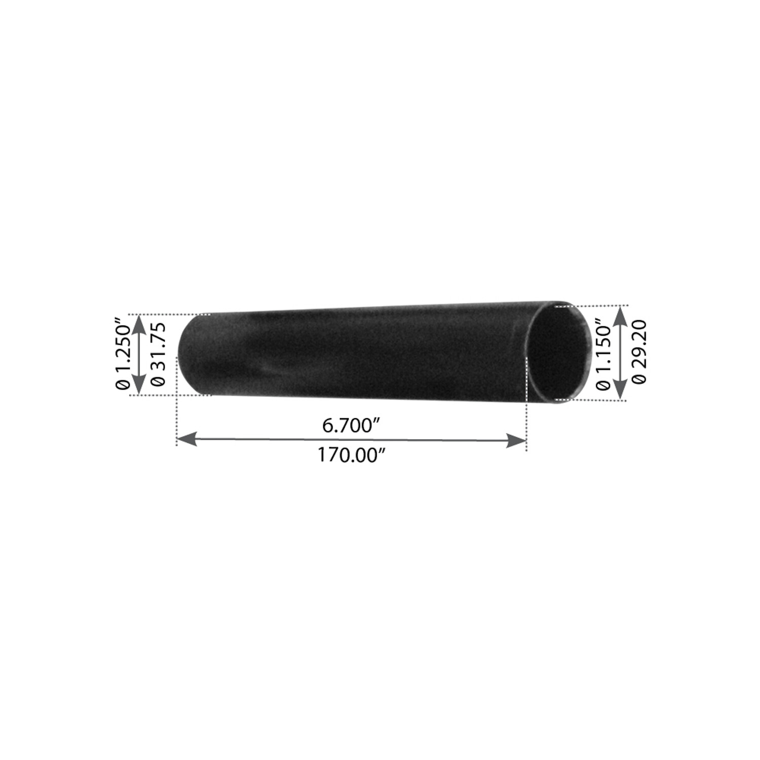 DERLIN SLEEVE 1 1/8"X6 3/4"