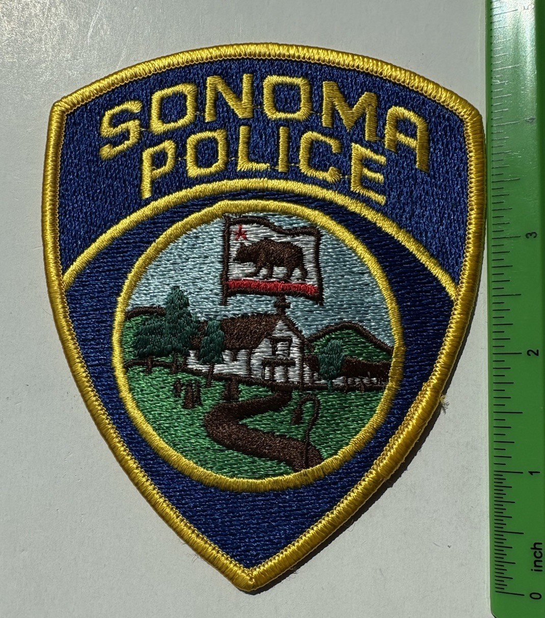 Sonoma California Police Patch
