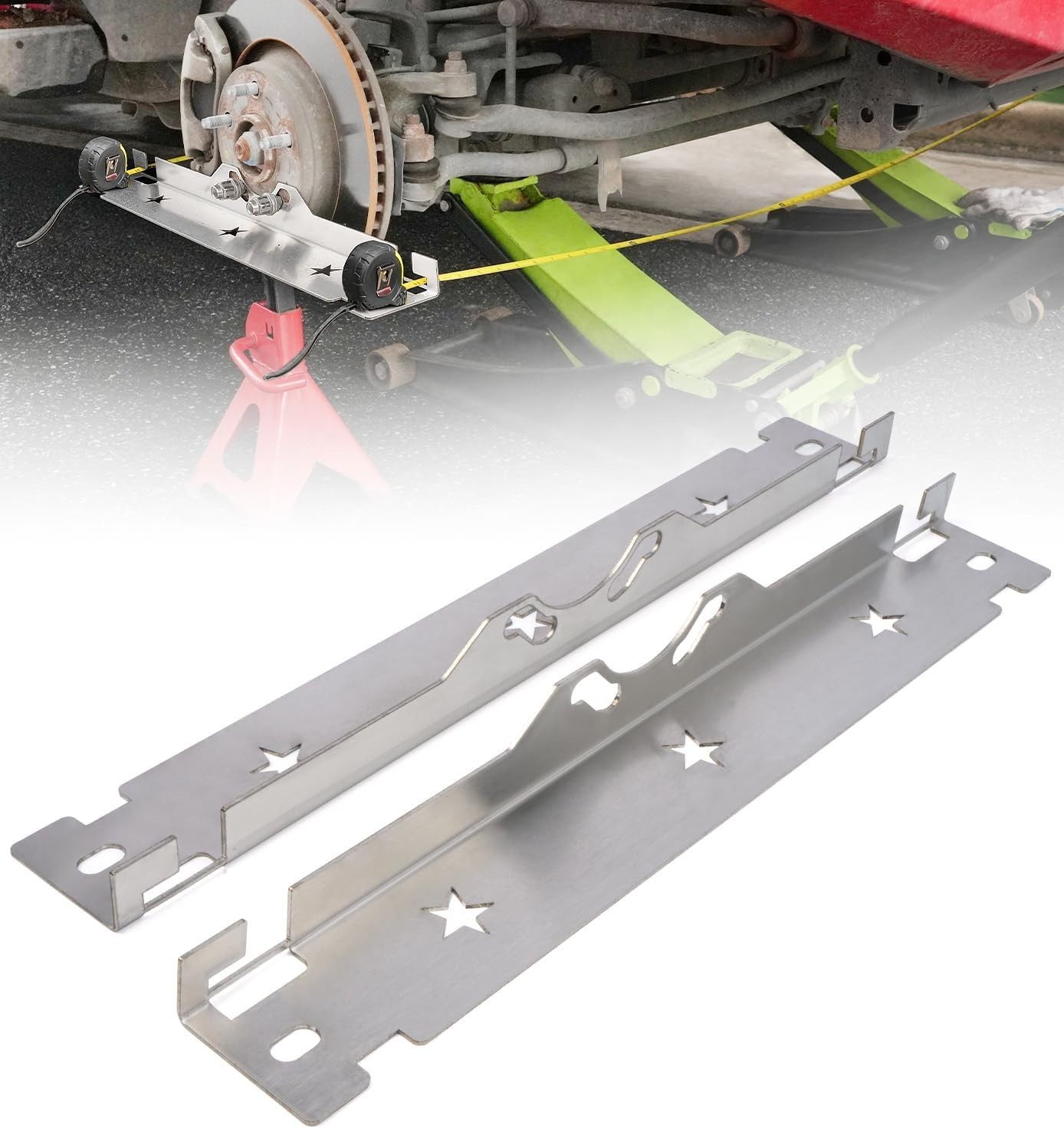 Professional-Grade Stainless Steel Wheel Alignment Tool for Enhanced Stability