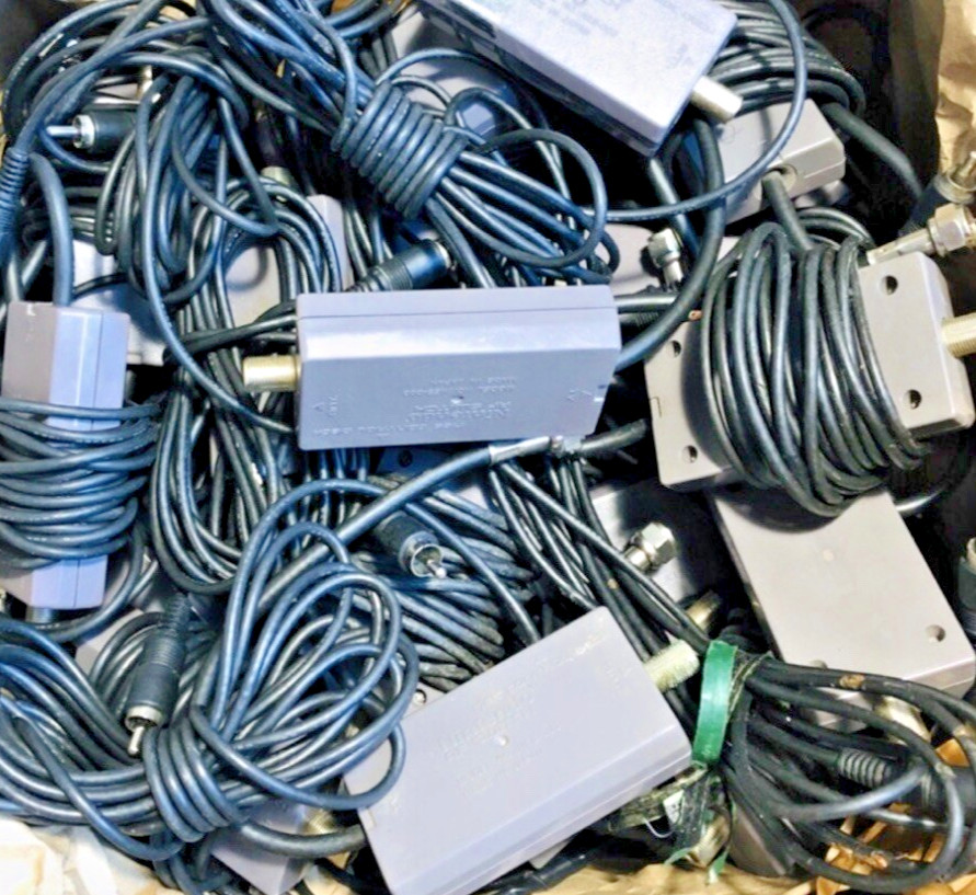 NES Nintendo RF Switch LOT OF 10 Audio Video A/V Connector Console Tested Works