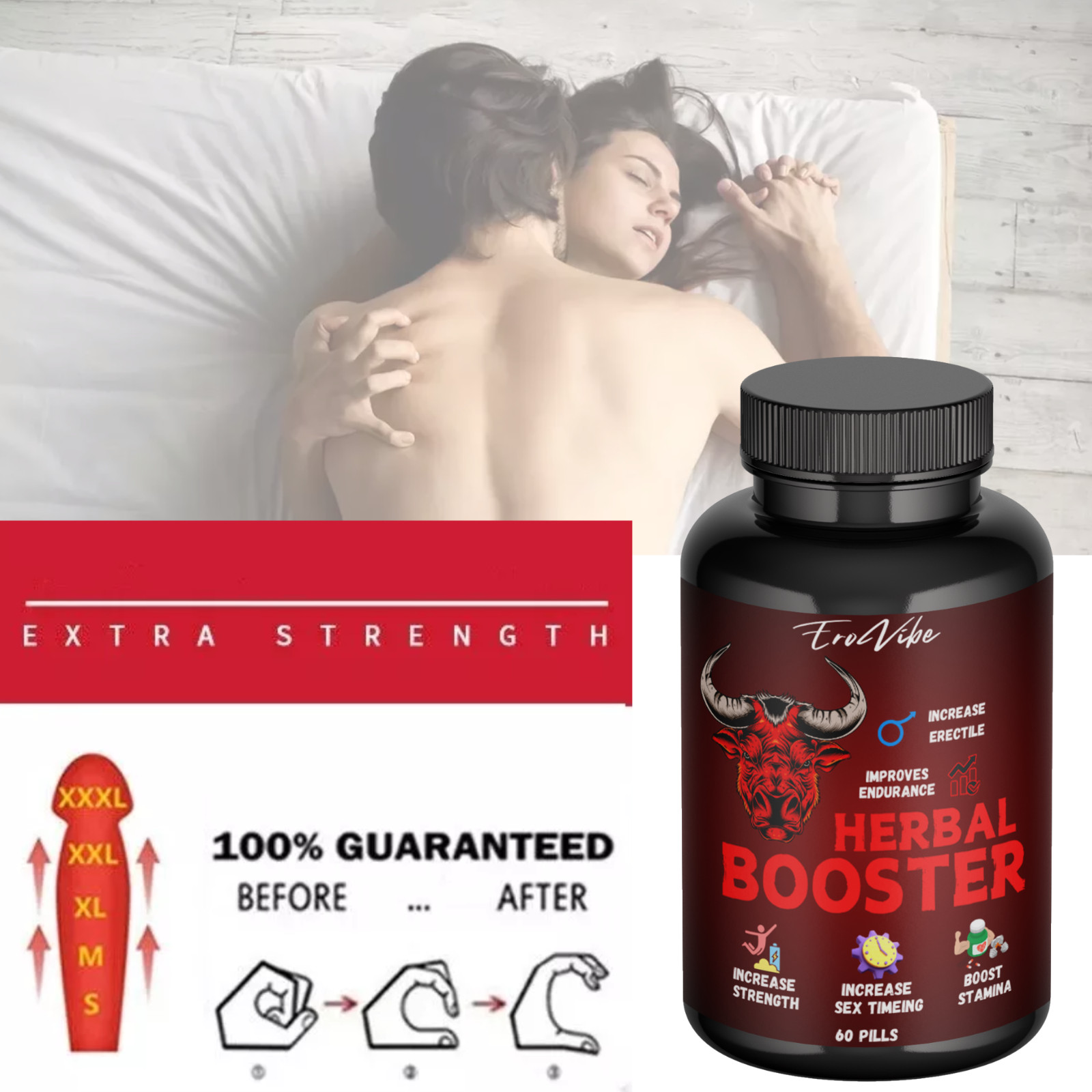 60 PERFORM PILLS FOR MEN - #1 MALE STAMINA | PERFOMANCE MATTERS