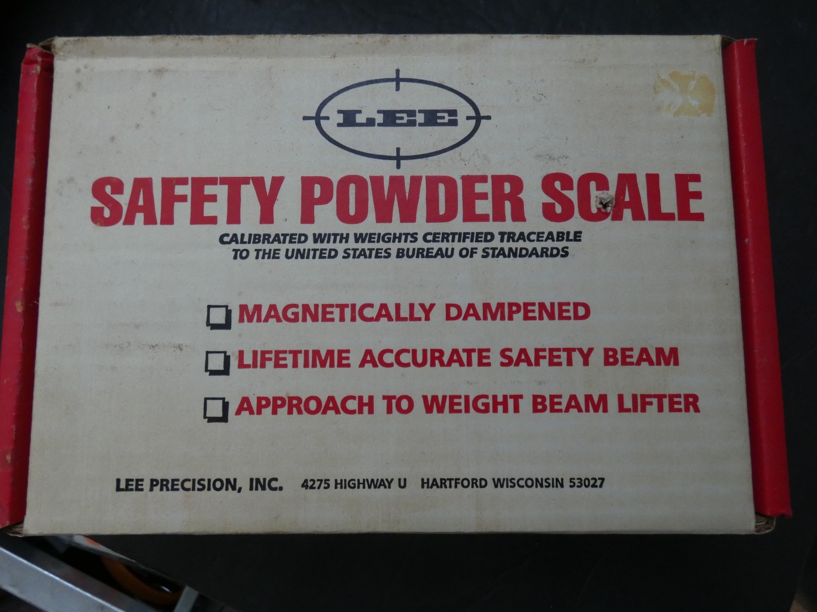 LEE SAFETY POWDER SCALE 90681