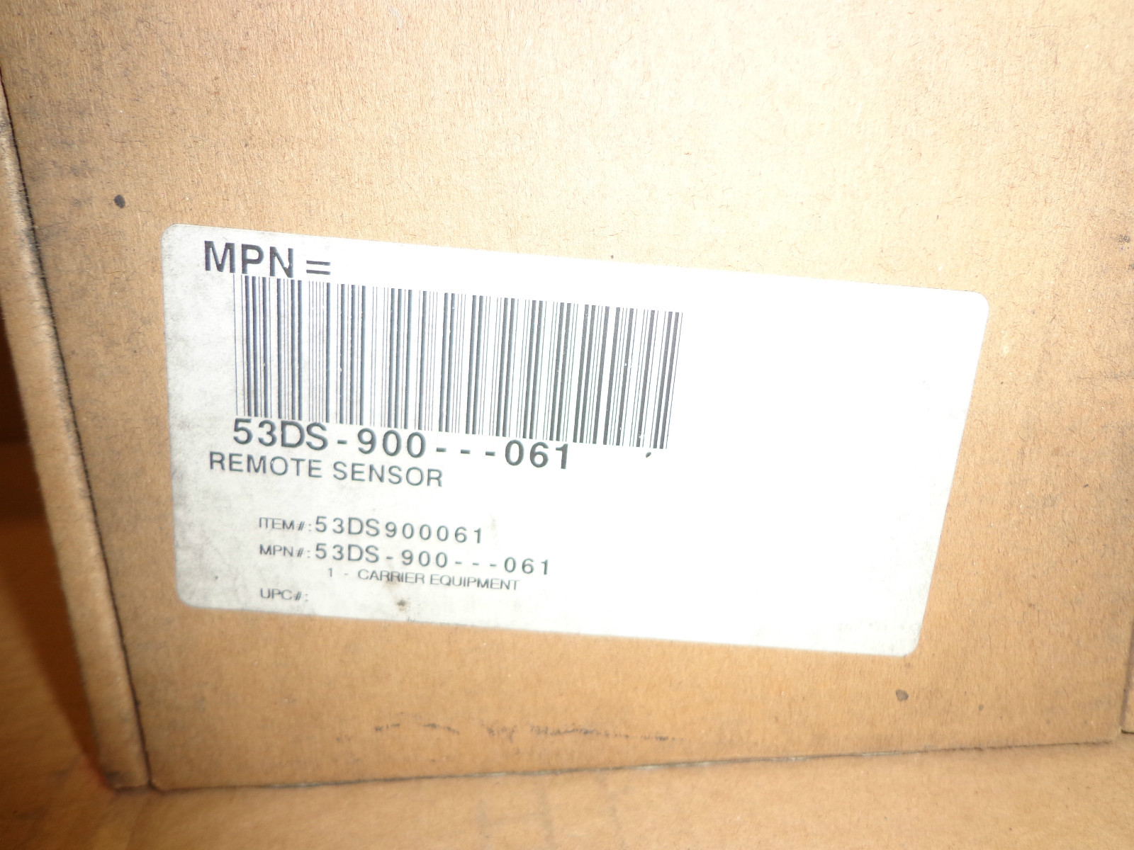 ~Discount HVAC~ 53DS900061 - Carrier Parts Remote Sensor