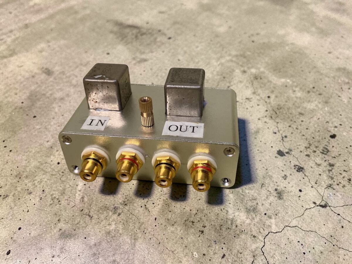 SJT 6020K Step-up Transformer MC MM LIine rare USED Tested Working JP