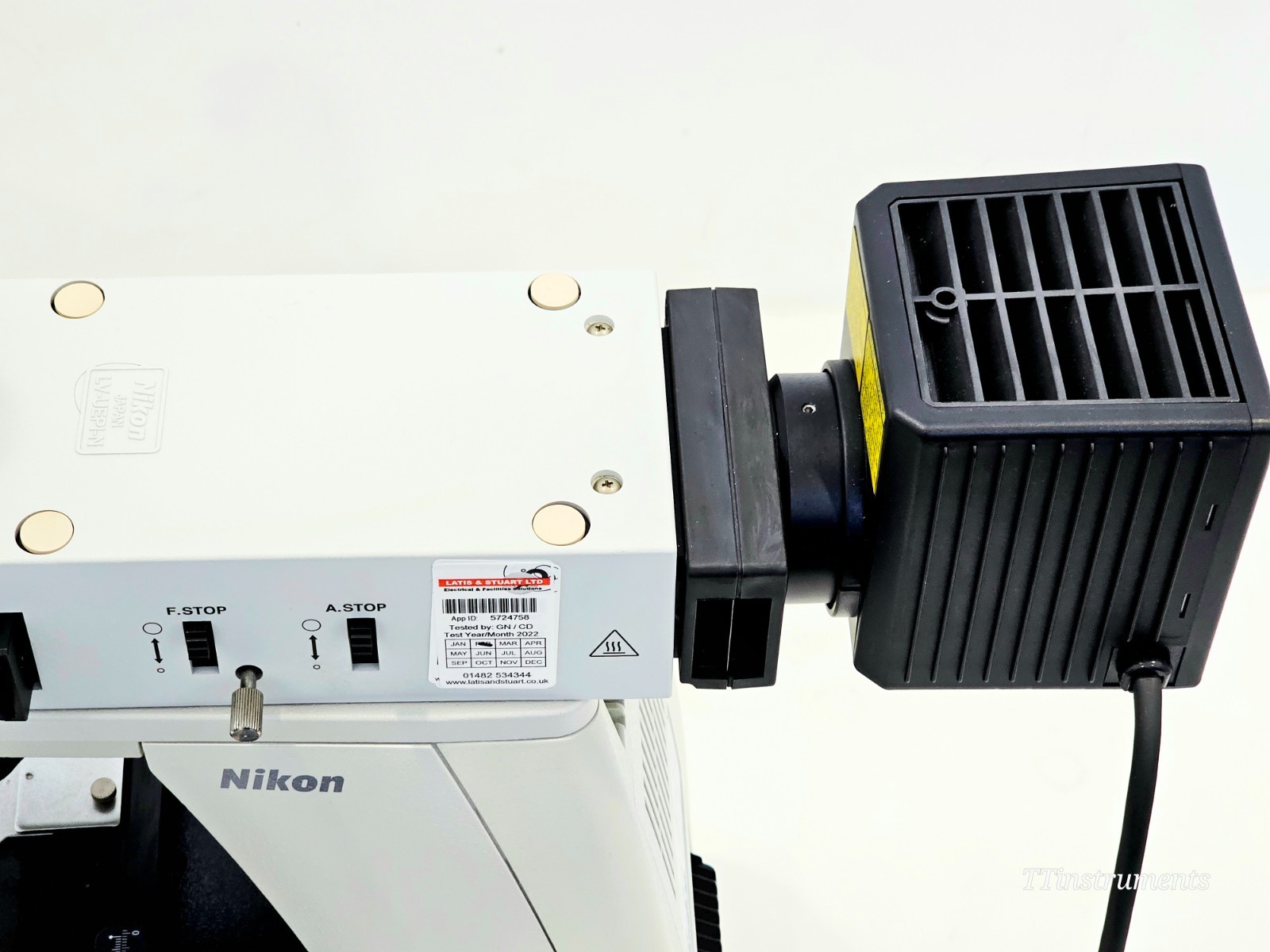 Nikon Eclipse Ci-L Trinocular Upright Biological Microscope + Power Supply