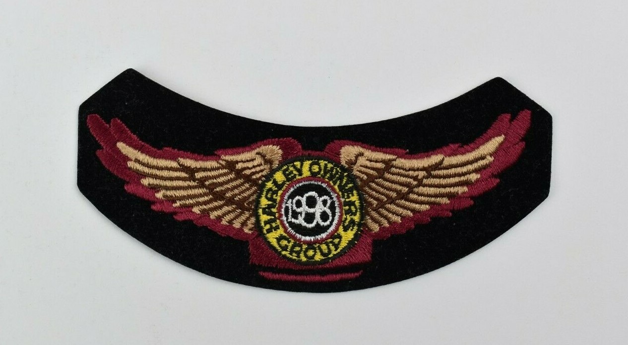 1998 Harley Owners Group Harley Davidson H.O.G. Patch Badge
