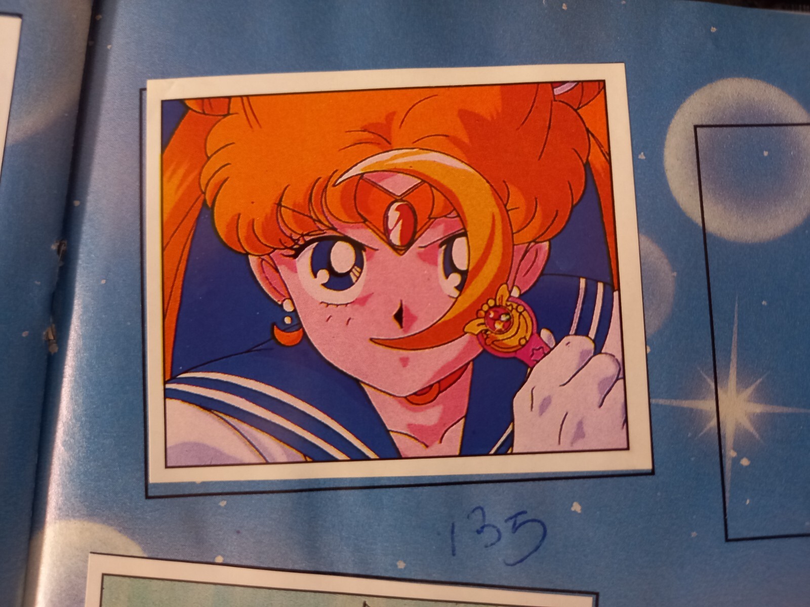 SAILOR MOON PANINI CHROME RECOVERED N 135