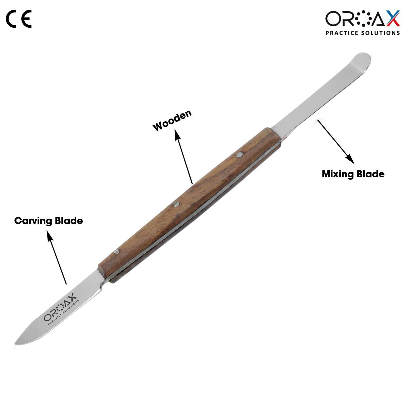 Dental Wax Lessman Knife Prosthodontic Laboratory Mixing Modelling Instrument