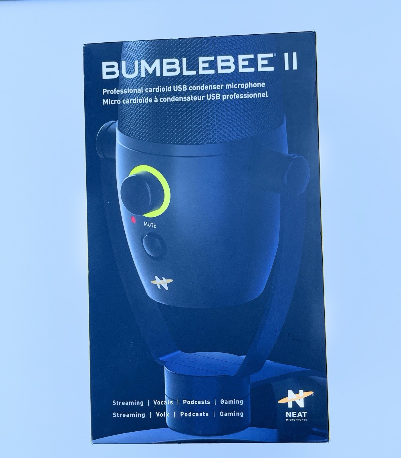 Neat Bumblebee II Professional Cardioid Directional USB Condenser Microphone New