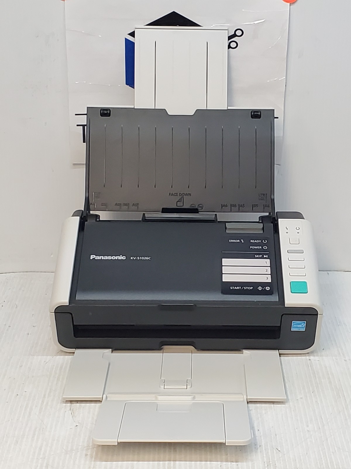 Panasonic KV-S1026C Duplex USB Personal WorkGroup Document Scanner No AC Adapter