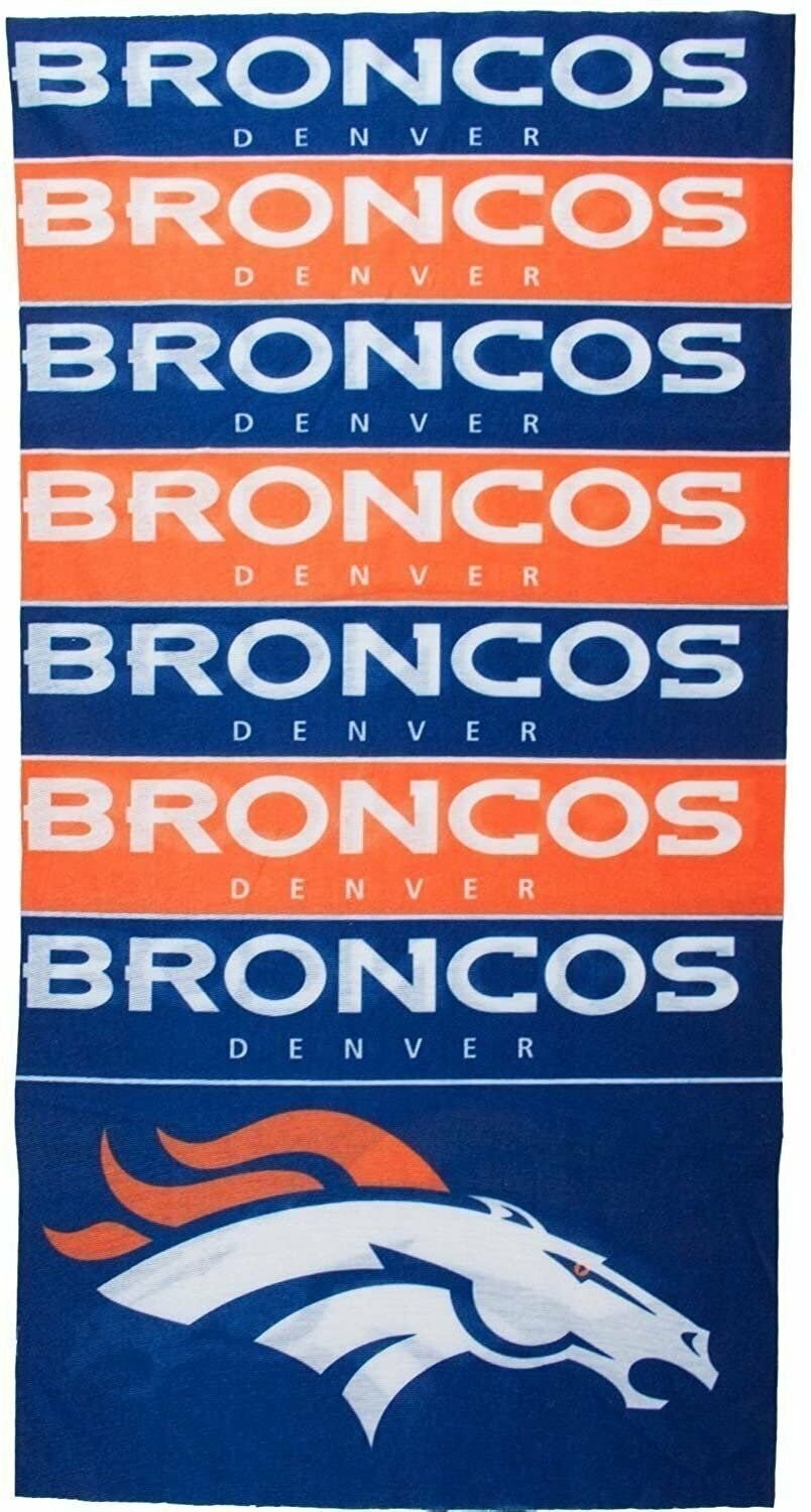 Littlearth unisex-adult NFL Denver Broncos Superdana Neck Gaiter, Team Color,...
