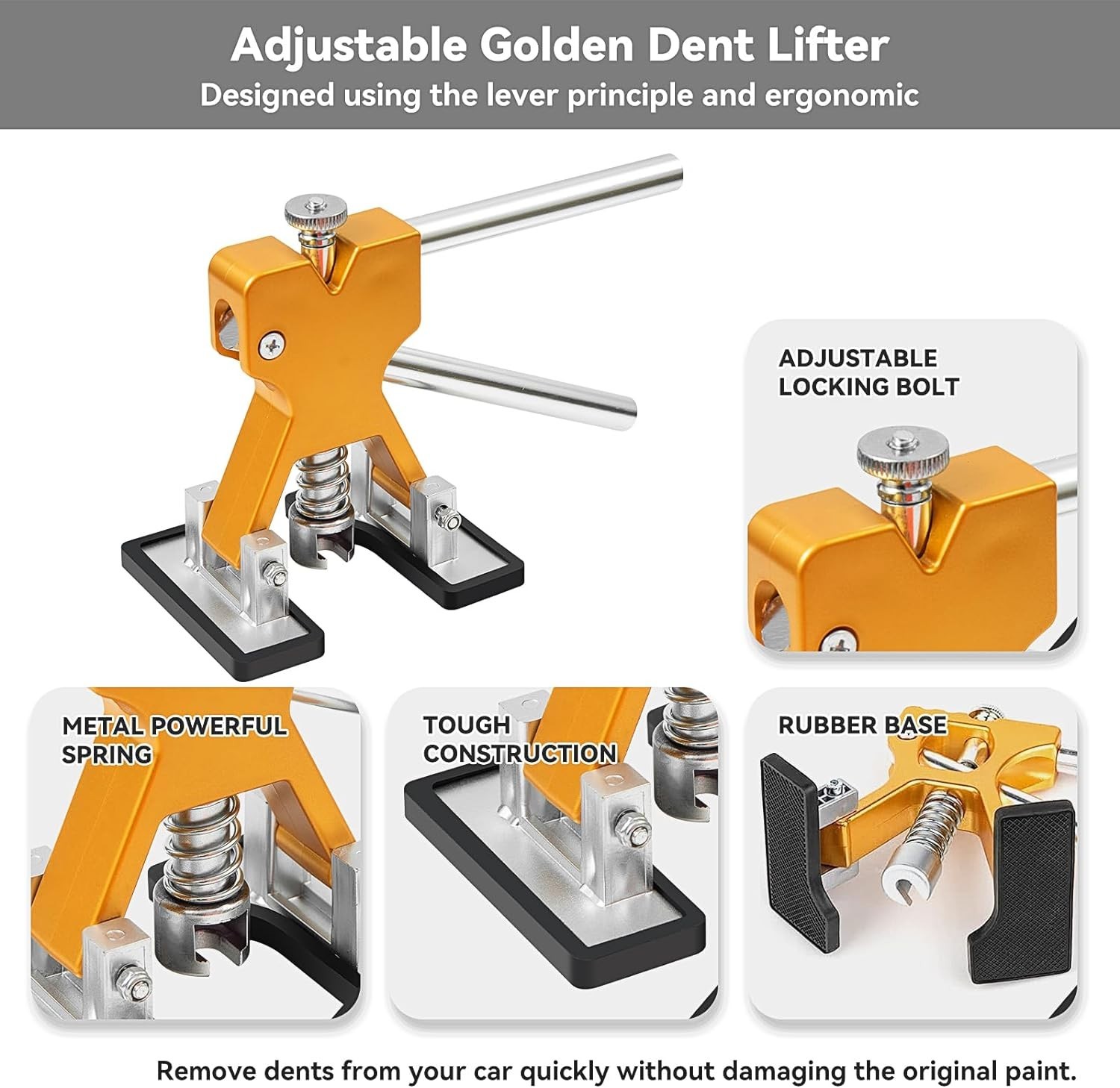 Professional Dent Removal Kit - Paint-Safe & Effective