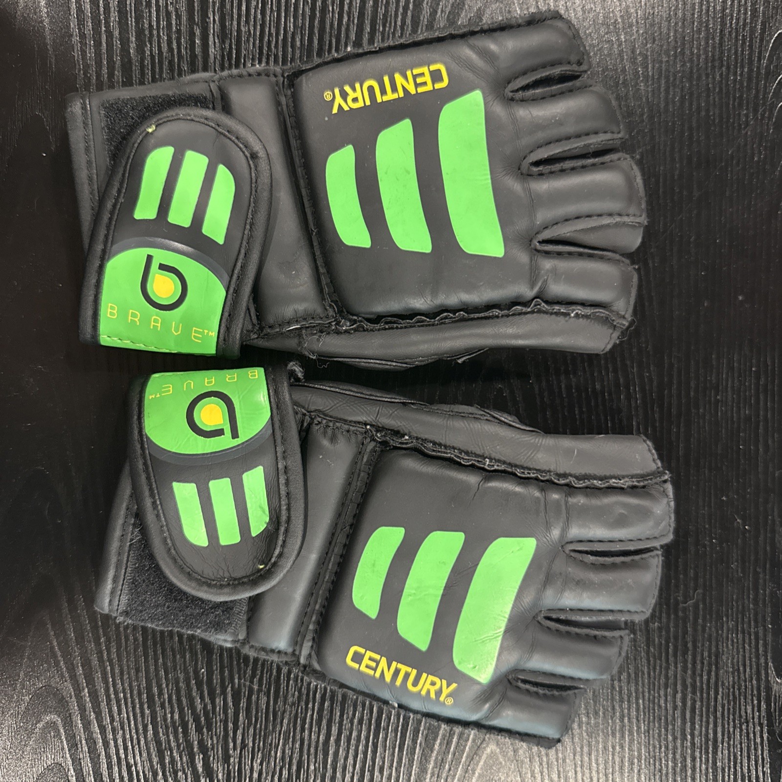 Century Fingerless Heavy Bag Gloves Size S/M