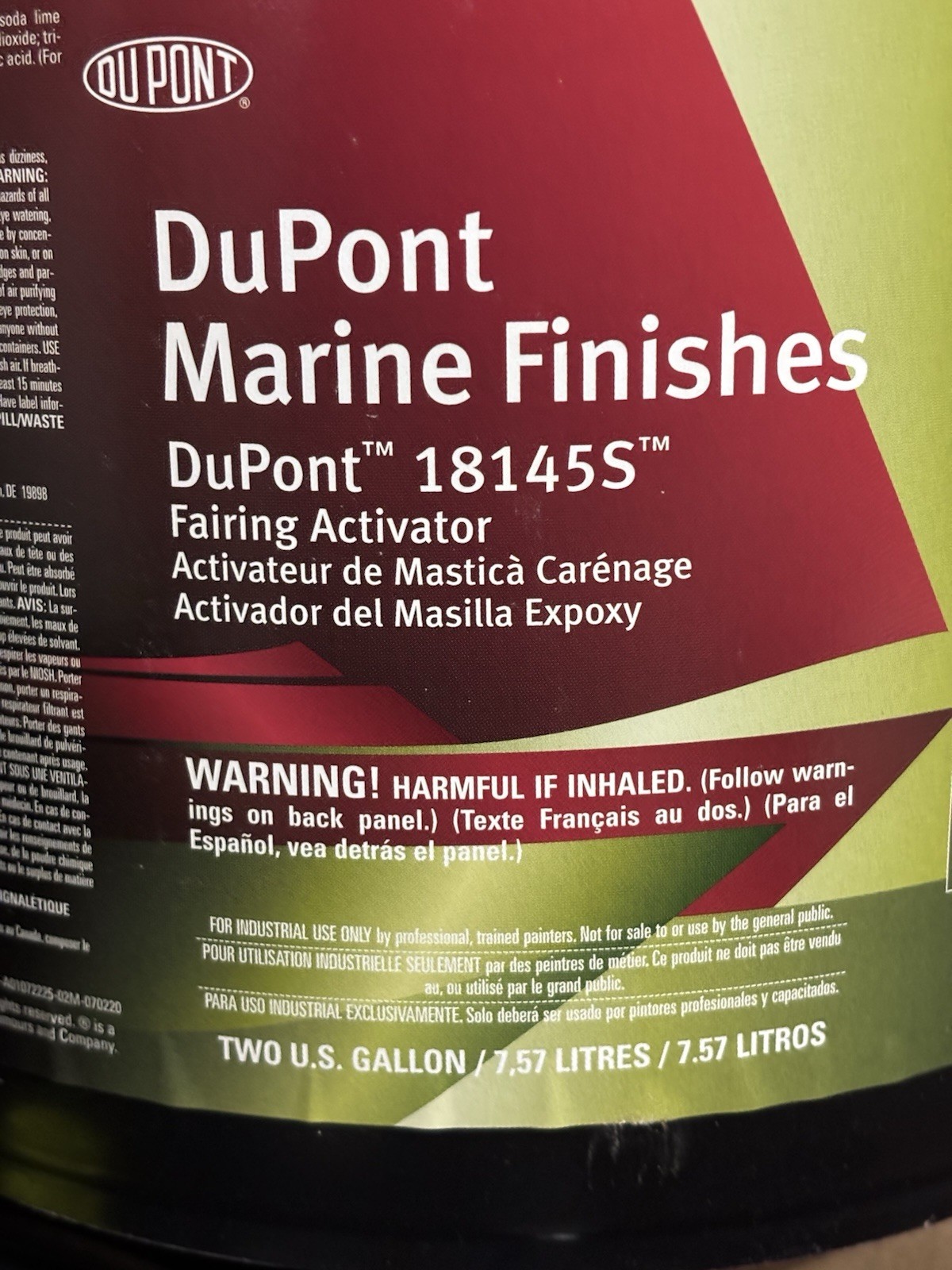 1/2 price sale Dupont Marine fairing compound 4 gallon kit
