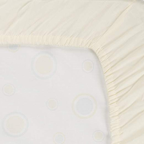 Everyday Kids Fitted Crib Sheet - Beige
