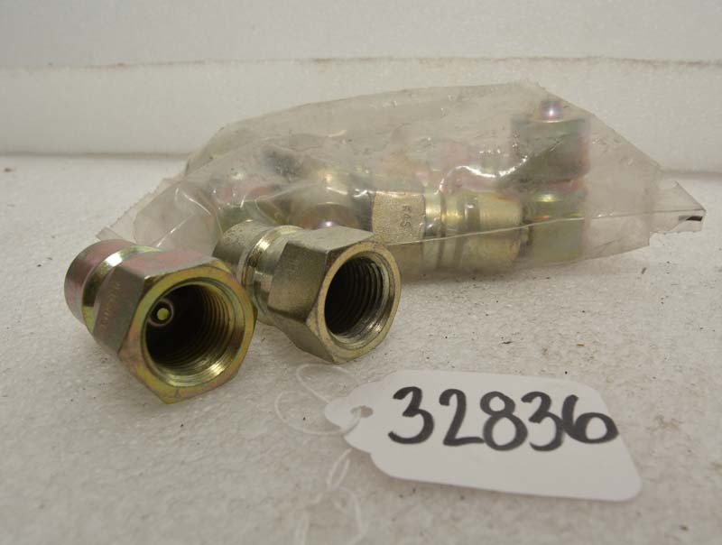 Lot of ten Foster Hydraulic Male Connectors KS4 (Inv.32836)