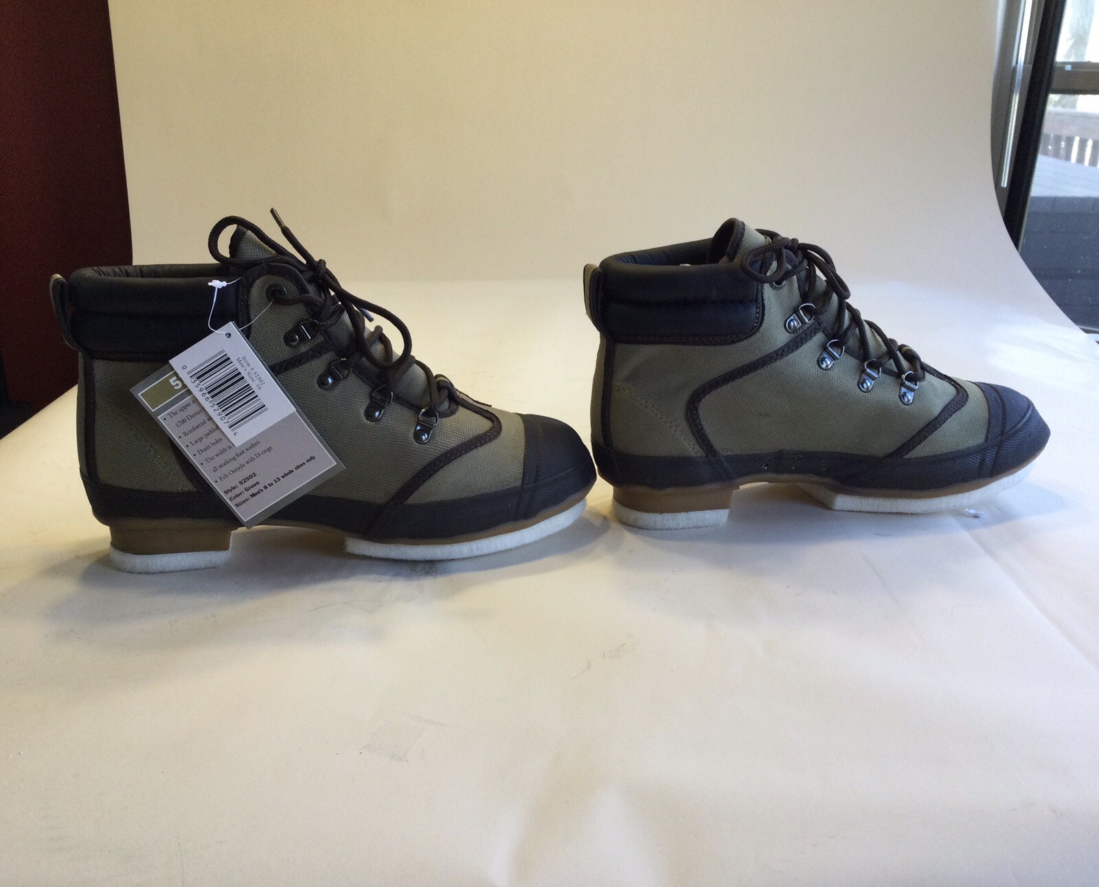 Pro Line Mens Fishing Boots, Green, Size 10 New, Superior Outdoor Wear #52502