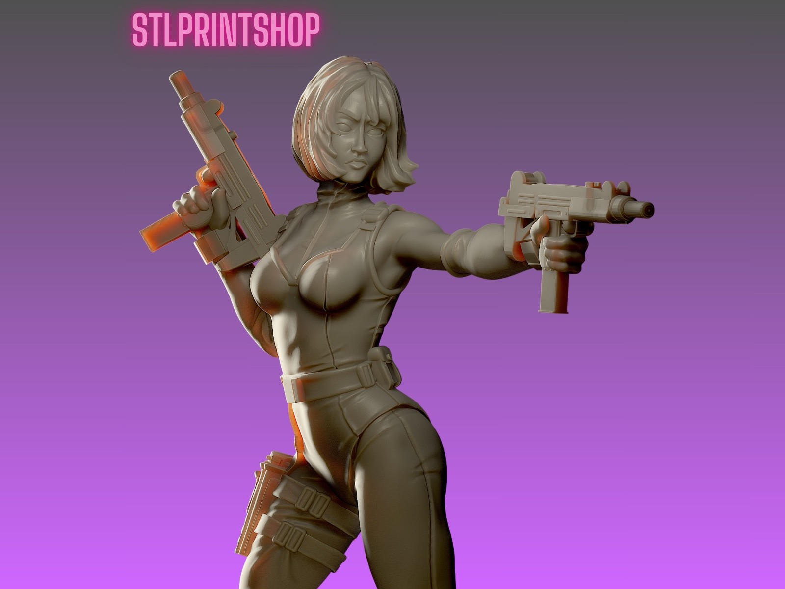 Dino Crisis Regina Dinosaur Hunter - VAULTZ 28mm 32mm Scale Miniatures