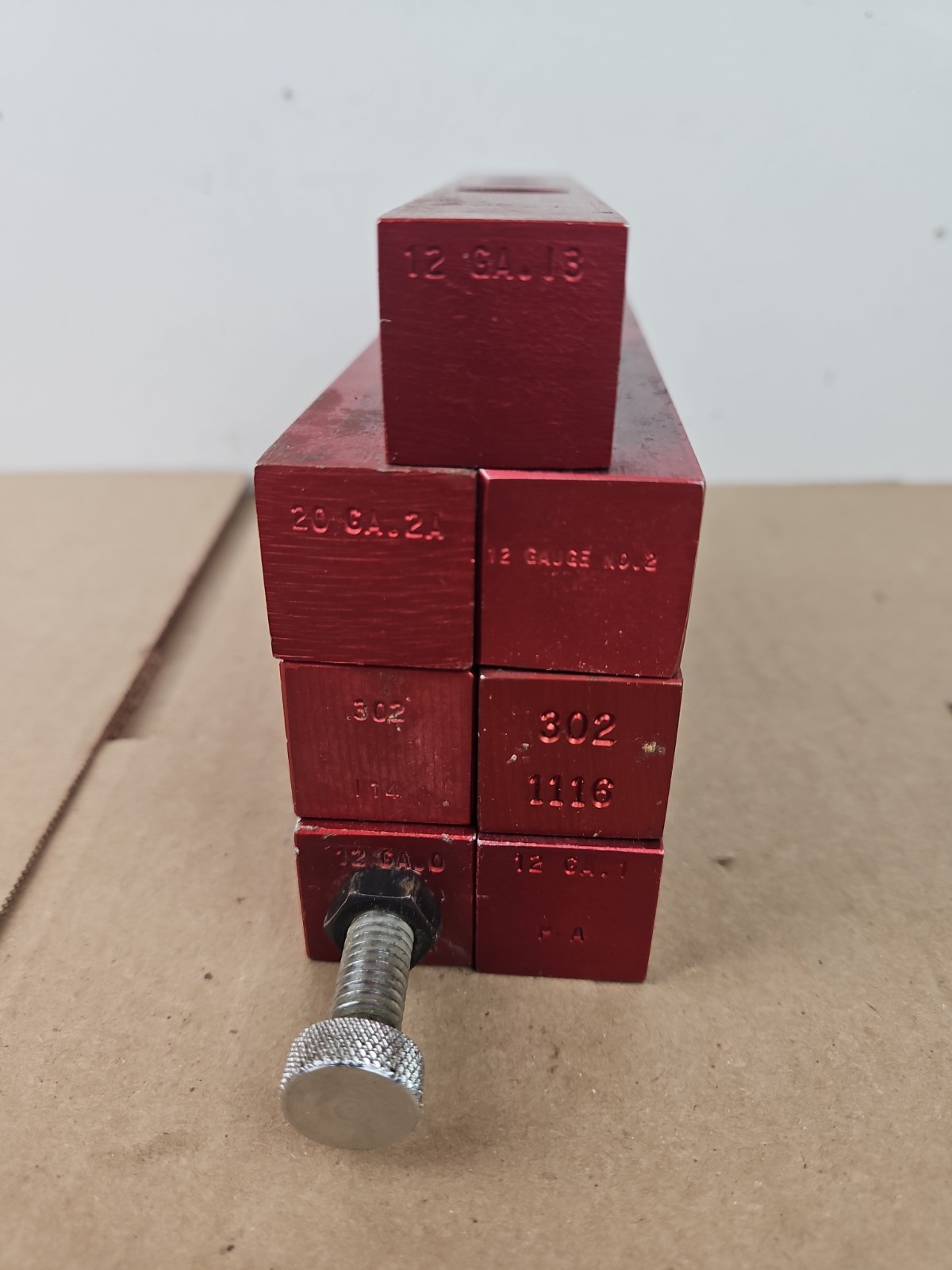 7 PC LOT Charge Bar MEC SINGLE STAGE 302 1116 12 & 20 GAUGE