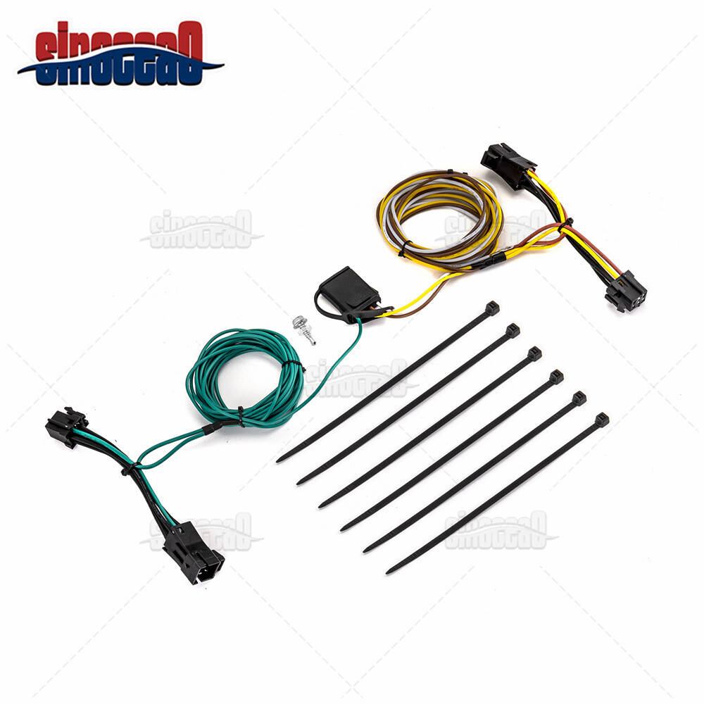 For Chevy Express GMC Savana 1500 2500 3500 Trailer Hitch Wiring Harness 4 Pin