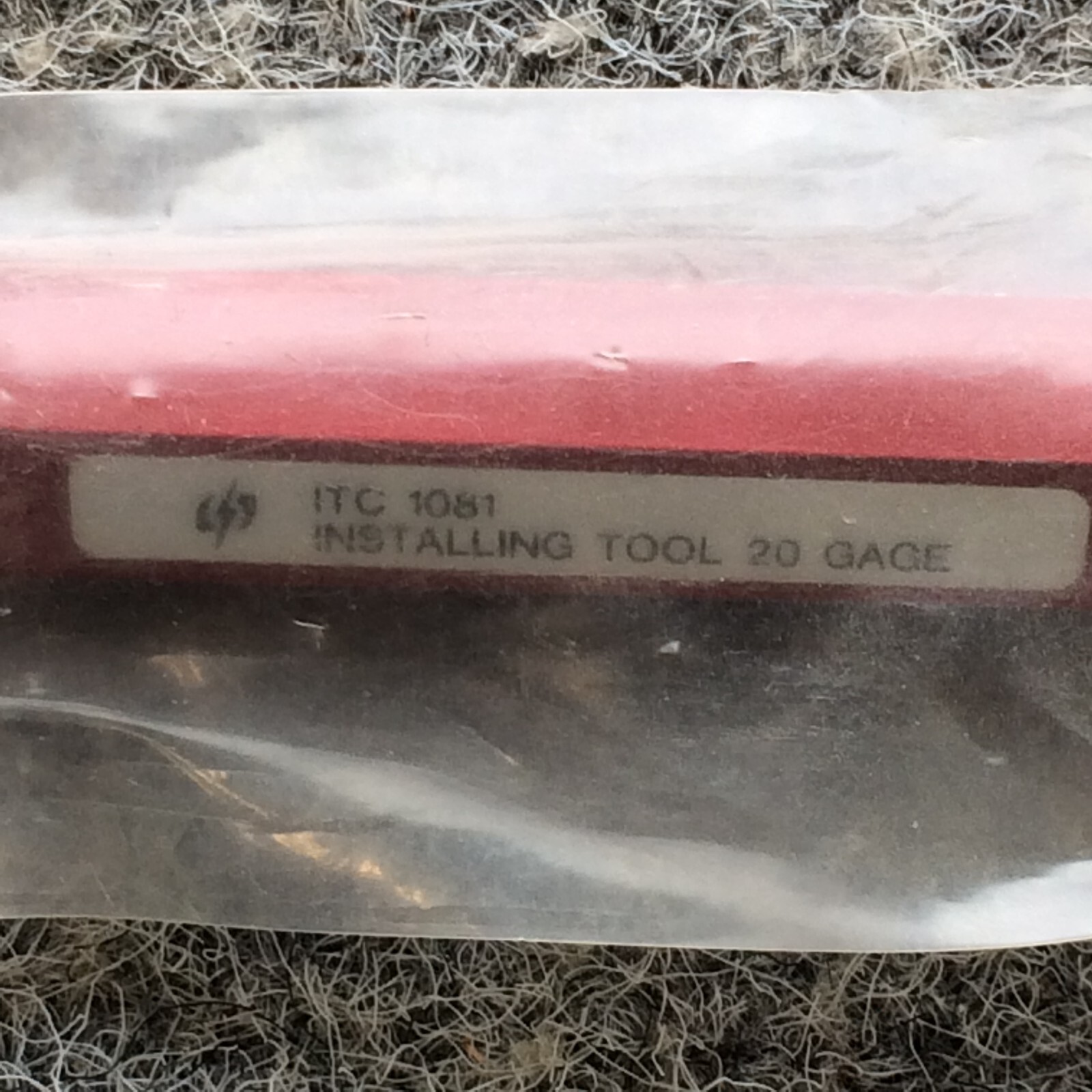ASTRO ITC 1081 Installing Insertion Tool 20 Gage DANIELS DMC