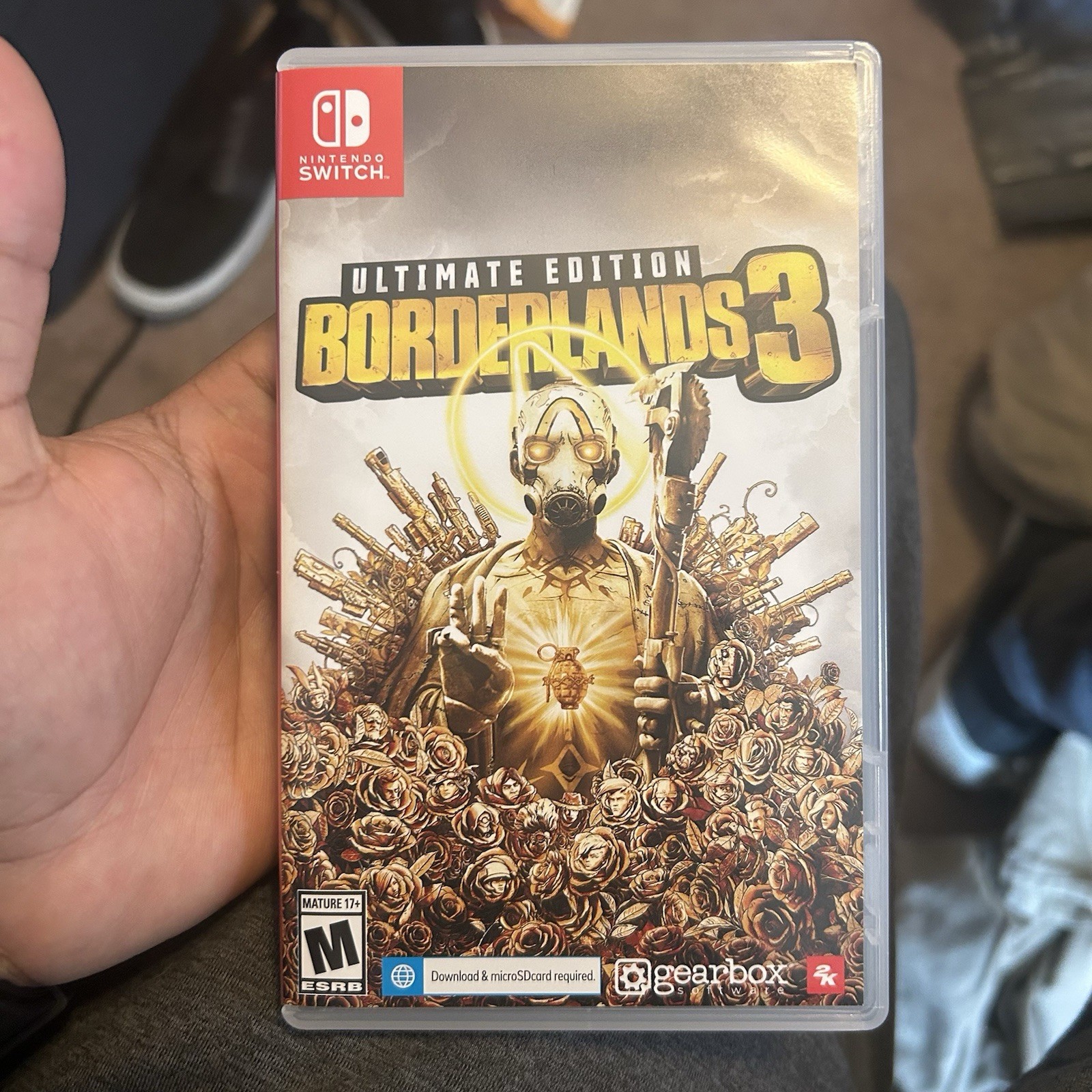 Replacement Case (NO GAME) Borderlands 3  for  Nintendo Switch