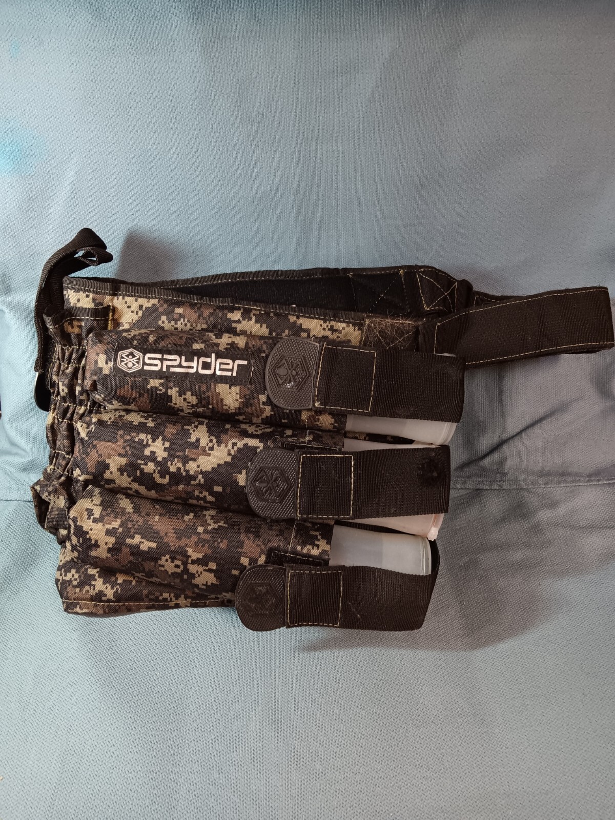 Kingman Spyder Paintball Ammo Camo Harness/Belt 6 Tubes PNTBALL.COM/EXTREME RAGE