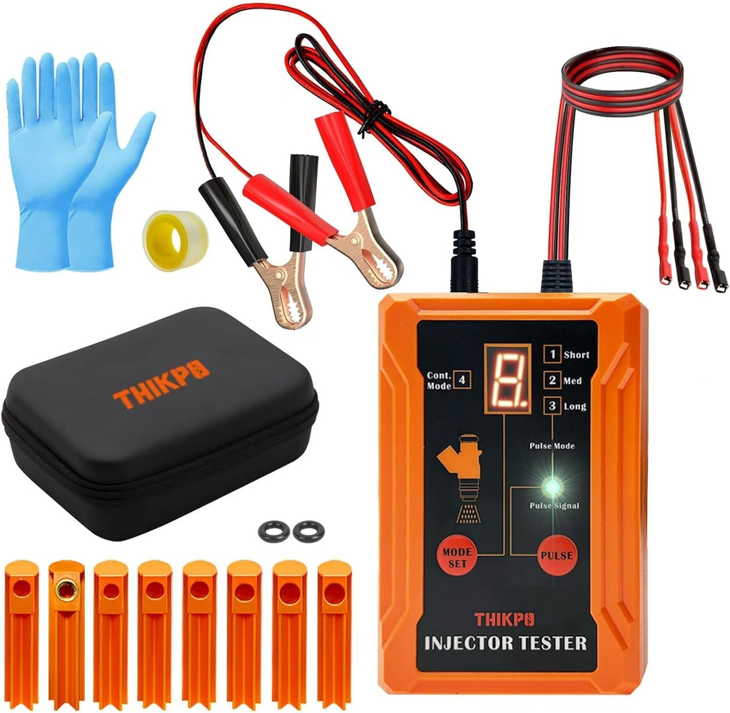 Kit universal para comprobar y limpiar inyectores de combustible, kit de limpiez