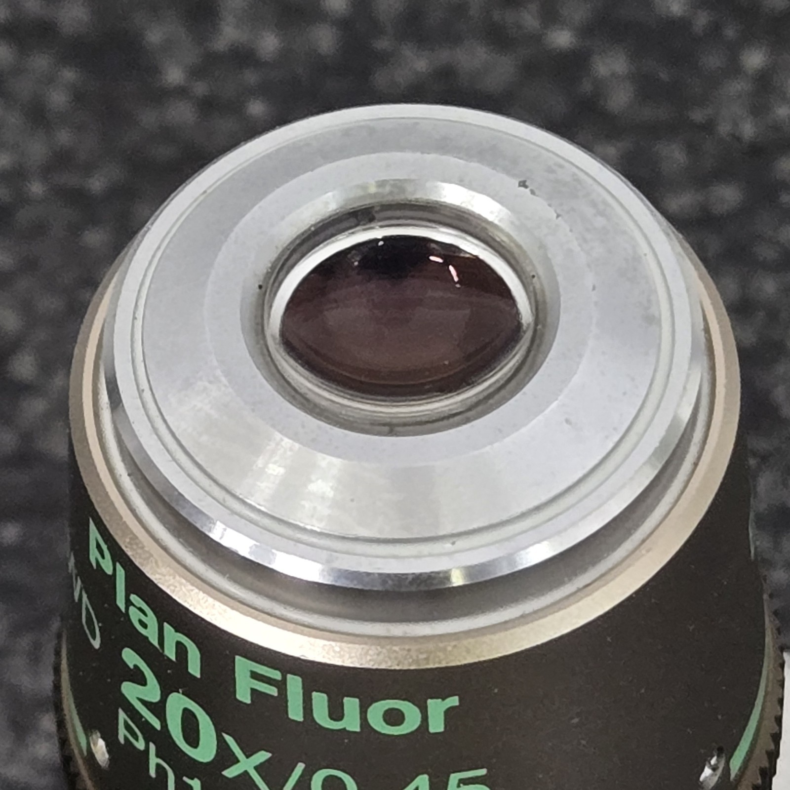 Nikon Microscope Objective ELWD 20x/0.45 Plan Fluor PH1 DM ∞/0-2 WD 7.4