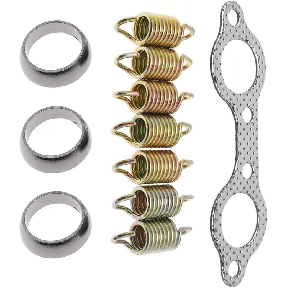Exhaust Pipe Manifold Gasket Spring Rebuild Kit for Touring X2 2009-2012