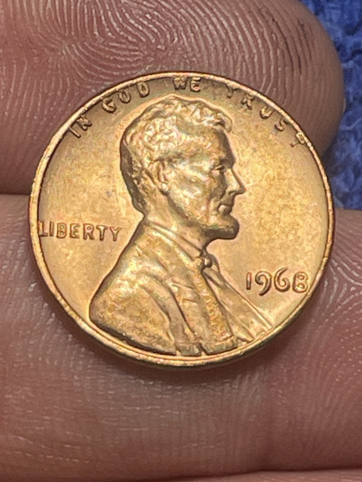 (BU) 1968 Lincoln Memorial Cent RD Bronze  Business Strike
