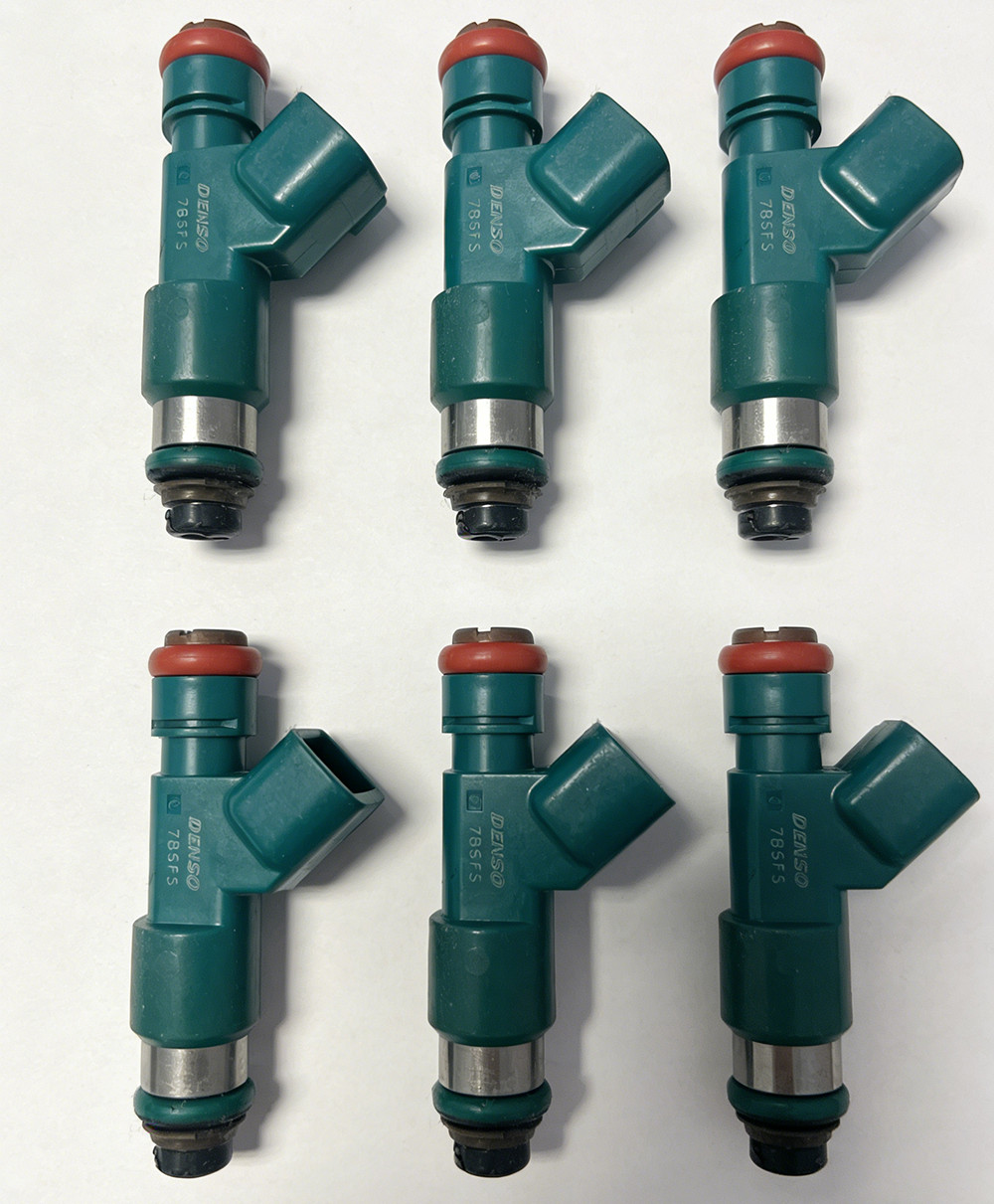 6 PCS 6G9N-AB Genuine DENSO OEM for Volvo S80 V70 XC60 XC70 XC90 Fuel Injectors