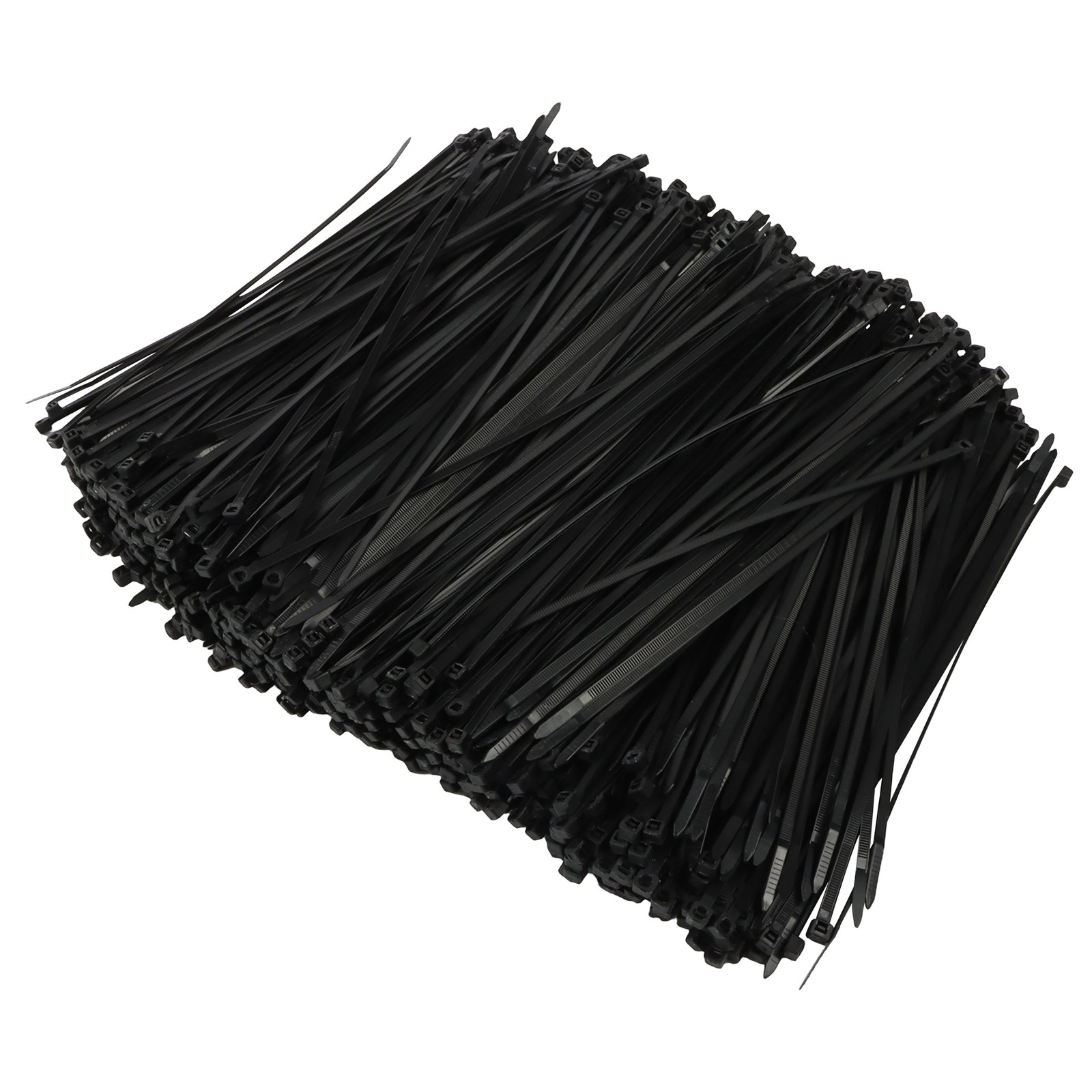 1000 Pack 12" Zip Ties Double-sided Toothed Cable Ties 100 lb Self-Locking